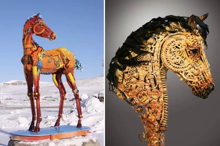 Rzeźba konia: Odkryj piękno, styl i historię konnych rzeźb