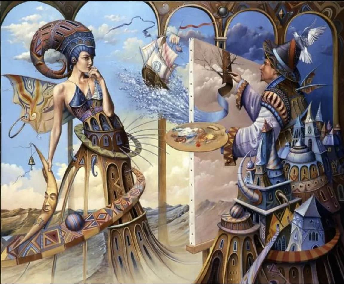 Tomasz Sętowski malarstwo: Odkryj tajemnice jego surrealizmu